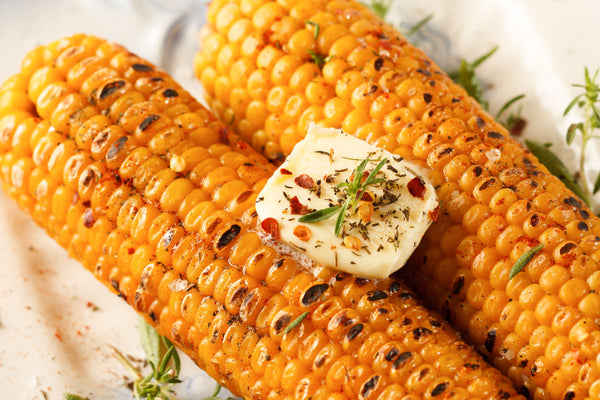Grilled Corn with Chipotle Chili Butter